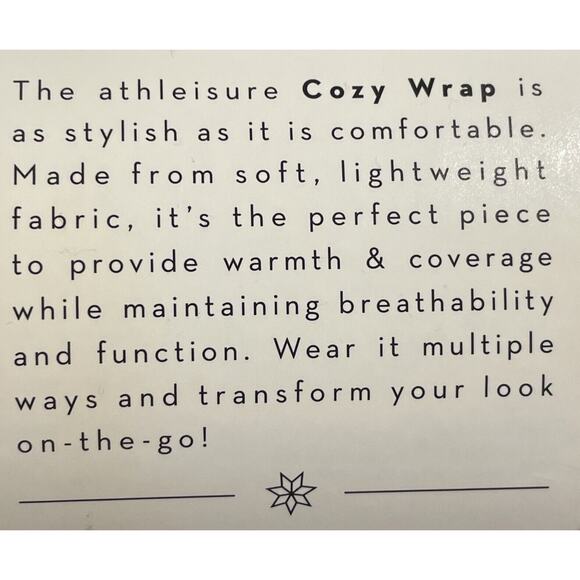 Balance Collection Cozy Wrap NWT BLK MSRP $50 Cardigan Athleisure Travel… - Picture 6 of 9
